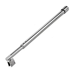 Stainless steel Shower Glass door fixed rod/clip,Bathroom glass support bar,Plane fixed,Adjustable length,shower accessories