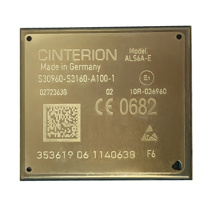 Brand New Cinterion ALS6A-E Motherboard 4G LTE Cat3 LGA Module B1 B3 B7 B8 B20 GSM GPRS Dual-band 900/1000MHz