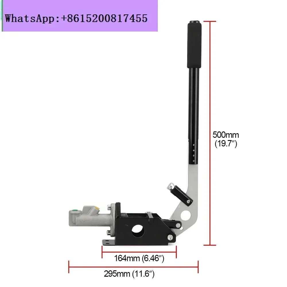 500mm Universal Hand Brake Aluminum Hydraulic Drift E Brake Racing Parking Handbrake Lever Gear Long section