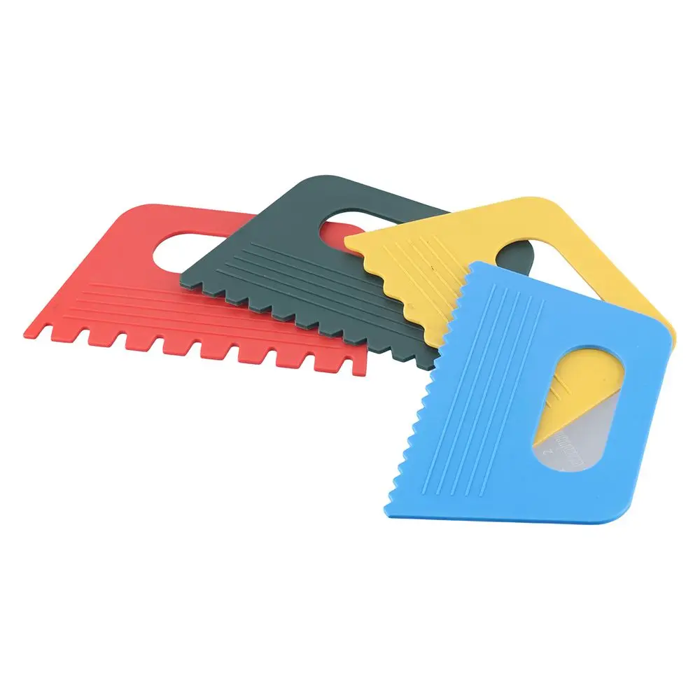 4 Pack Plastic Scrapers, Paint Scrapers Scraper Sculpture Tool Pottery Tools