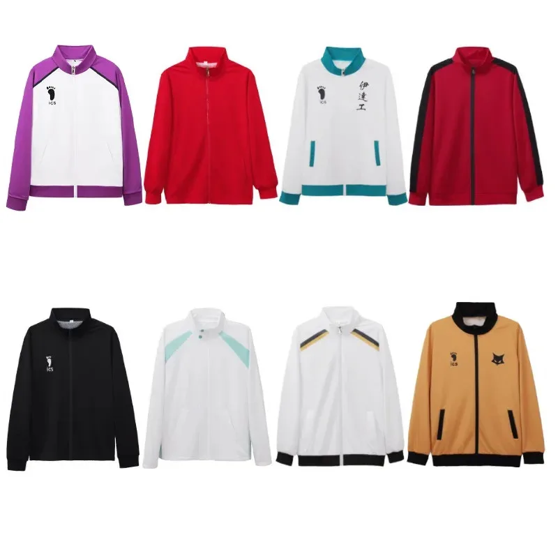 

Volleyball Junior Series COS Uniform Ueno, Inazuzaki, Aoba, Nishicheng, Shiratorizawa, Date, and Black Wolf School Uniform Set