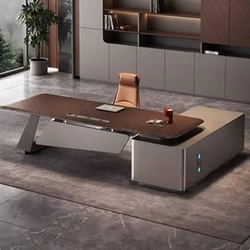 Quality Sleeping Office Desk Premium Experience Reception Home Office Desk Ergonomic Bureaux Scrivania Da Ufficio Furniture