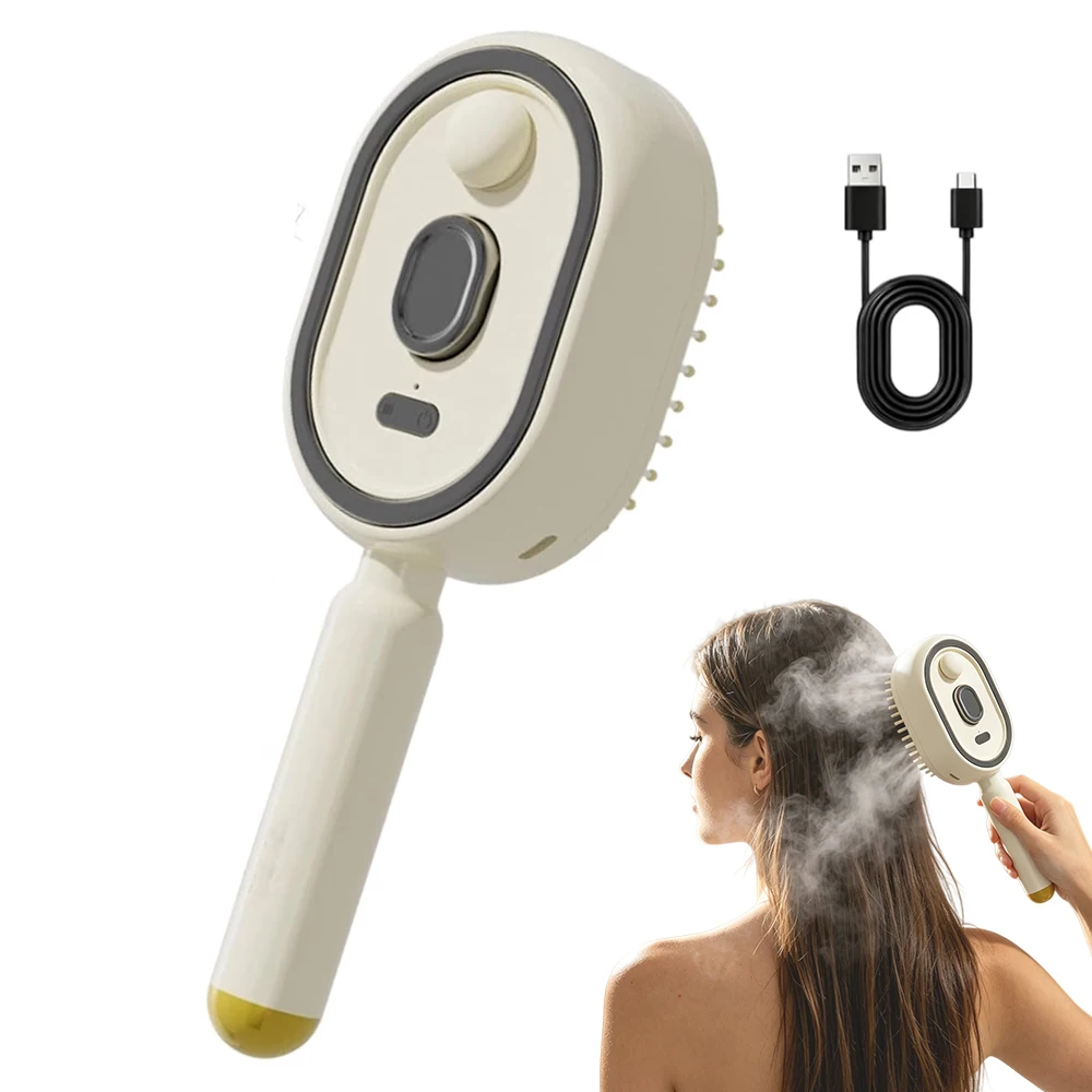 Electric Spray Massage Air Cushion Scalp And Hair Care With Red Light Anti-Static Suitable For Home Beauty Salon