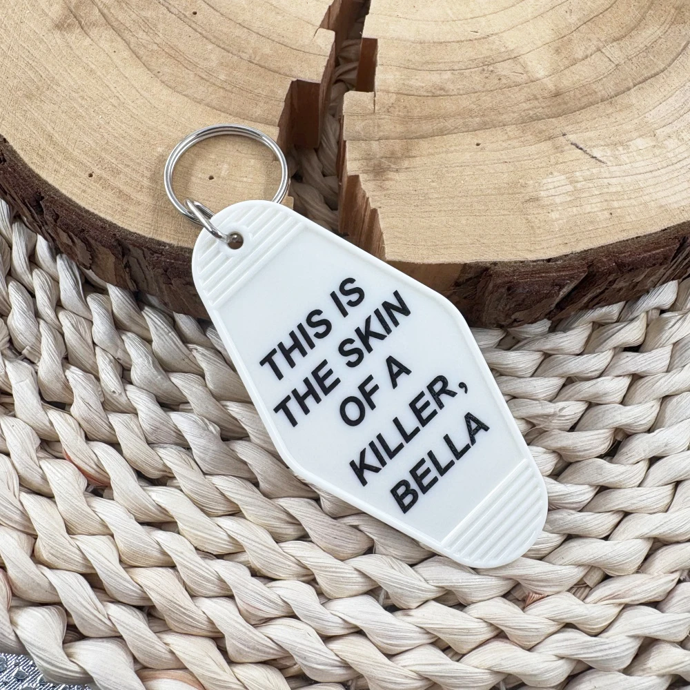 هذا هو جلد القاتل بيلا المفاتيح فيلم الشفق إدوارد خطوط مفتاح العلامة مصاص دماء كيرينغ المشجعين جمع شخصية Acc