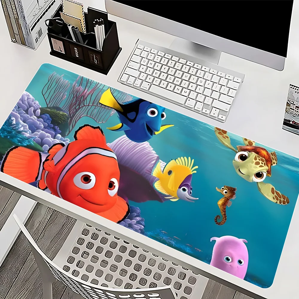 F-Finding N-Nemo Mousepad Mause Pad Mouses Tapete Acessórios de escritório Tapete de mesa Mousepad Teclado Gaming Pc Mats Xxl Tapete grande