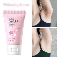 Crema para iluminar el muslo interno, loción corporal hidratante para axilas, codos, rodillas, ilumina la piel, melanina