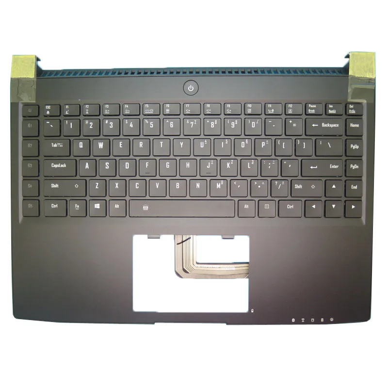 PalmRest&Keyboard For Gigabyte For AERO 14 P64W7 4RKP6407-00000-US1 27363-64W61-J11S Black New