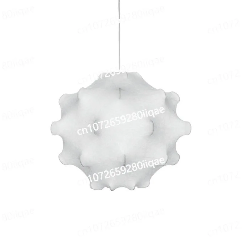 

дизайнерская модель комнаты ретро персонализированная художественная лампа гостиная шелковая люстра кабинет спальня