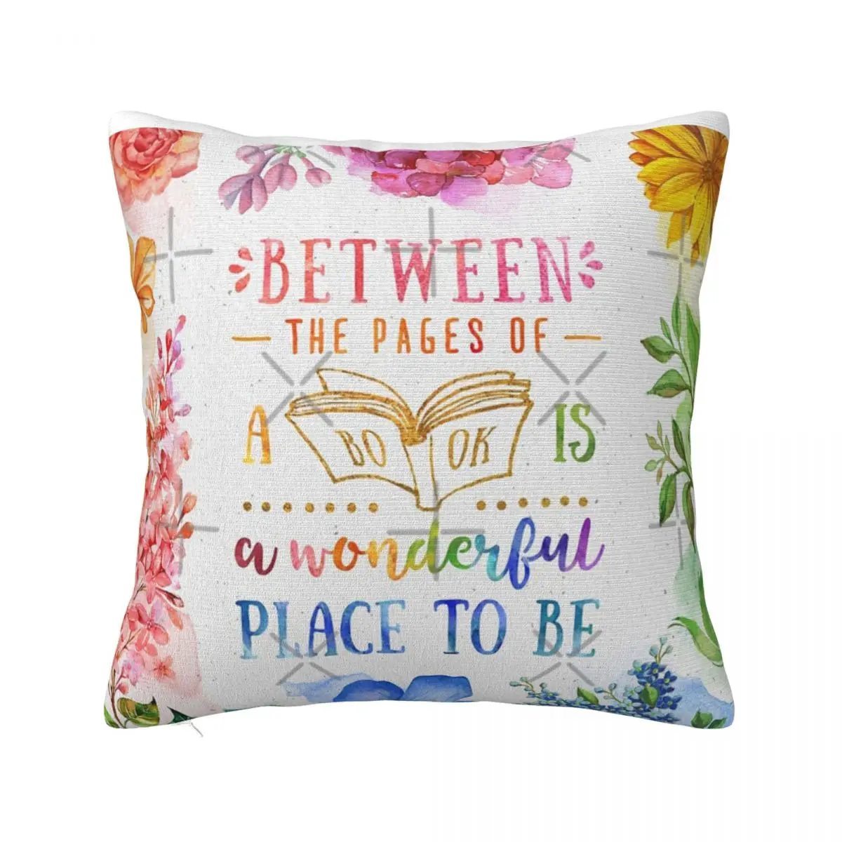 

Between The Pages Cushion Cushion Cover Cushion Cover 45*45 Pillow Case Pillow Cover