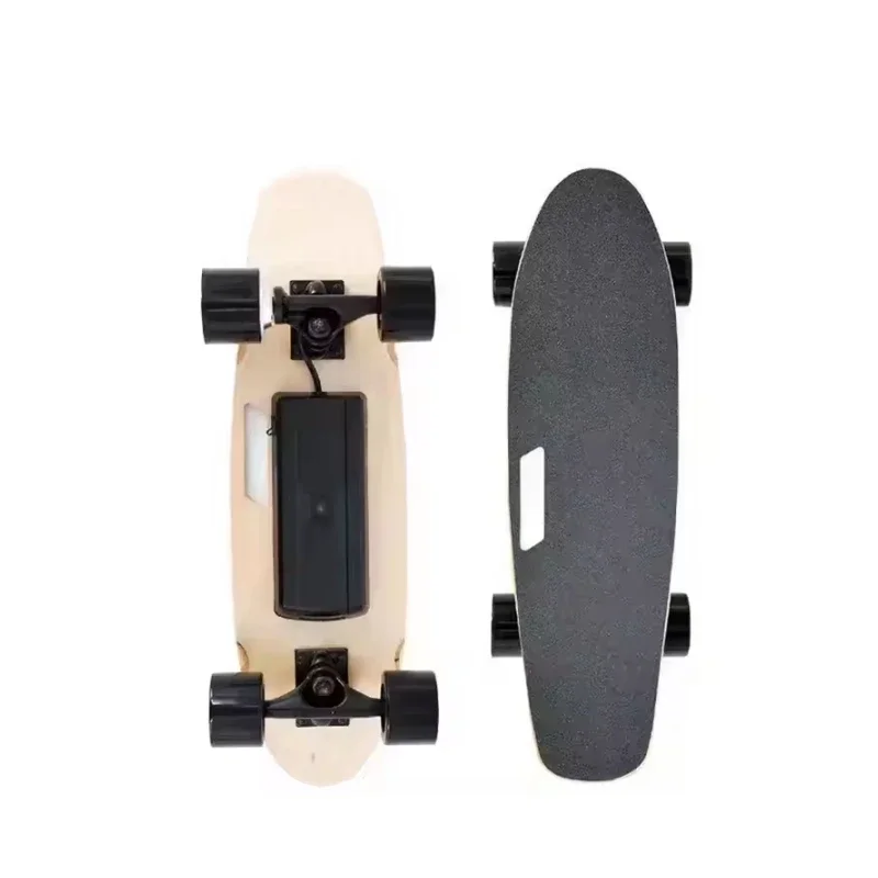 Small Electric Skateboard Speed 20Kmh Range 60Km Motorized Best Gift For Teens - view 5