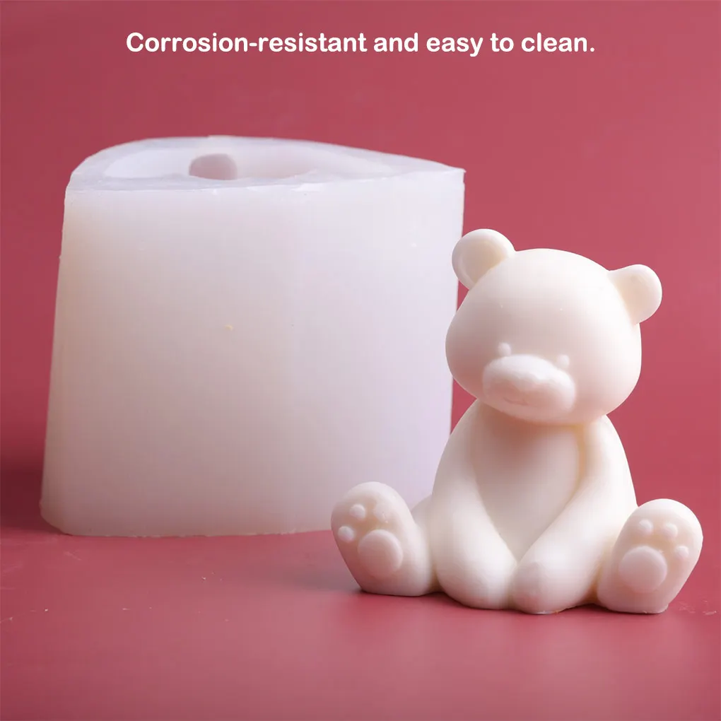 Statue Mold Reusable Home Restaurant Pastry Fondant Chocolate Biscuit Cookie Silicone Mould Sugarft Baking Tool