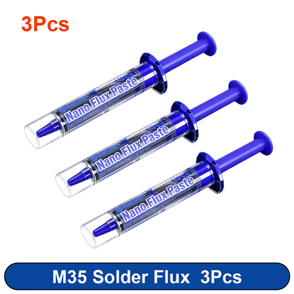 MECHANIC M35 Nano Flux Nieuwe Ice Extreme Zuivere Flux Pasta 98% Activiteit Hoge Prestaties voor CPU LED BGA Chip/Moederbord Reparatie