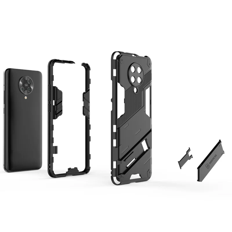 Funda For Xiaomi Poco F2 Pro Case Shockproof Armor Magnetic Kickstand Phone Case For Poko Little F 2 PocoF2 Pro F2Pro Back Cover