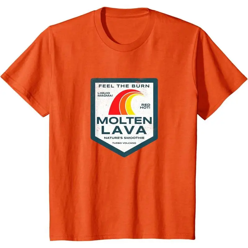 Retro Molten Lava “Nature’s Smoothy” Funny Geology T-Shirt by TURBO VOLCANO *NEW