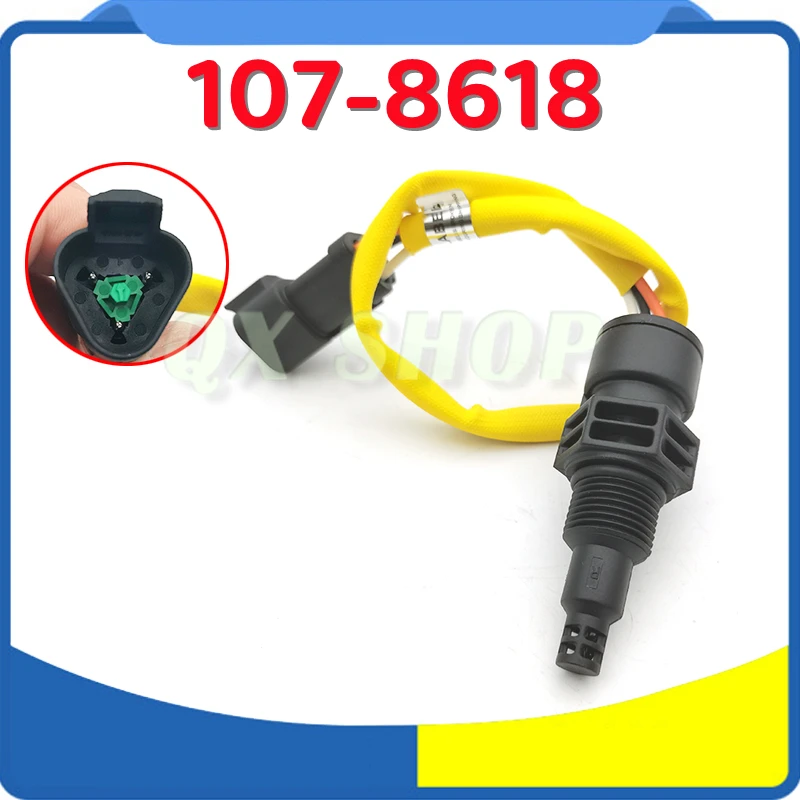 

107-8618 для экскаватора Caterpillar E340D2 E336D2 C7/C9/C13 датчик температуры впускного двигателя, датчик температуры воды