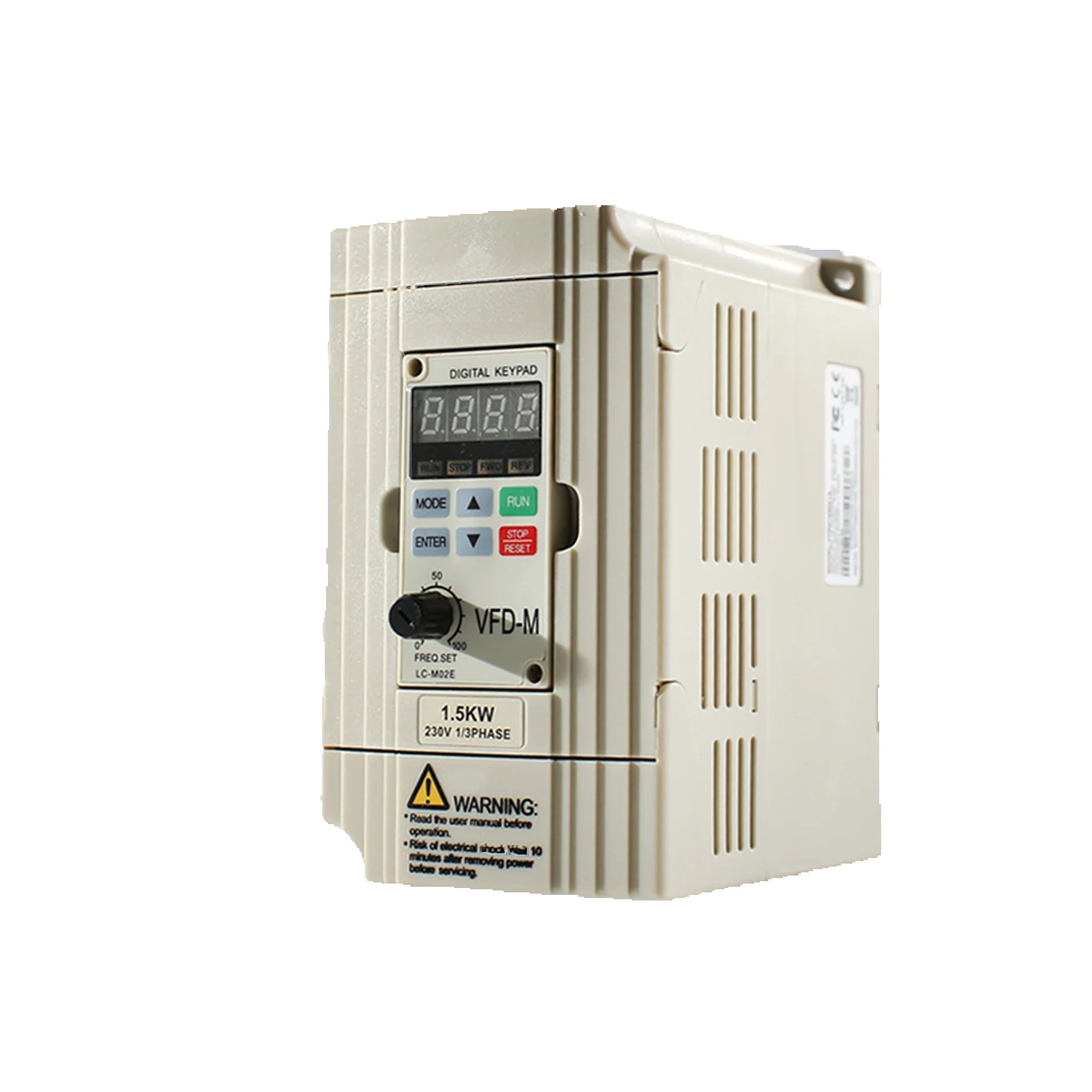 

New 100%Original 220V 1.5Kw 2HP 7A 400HZ VFD015M21A Local