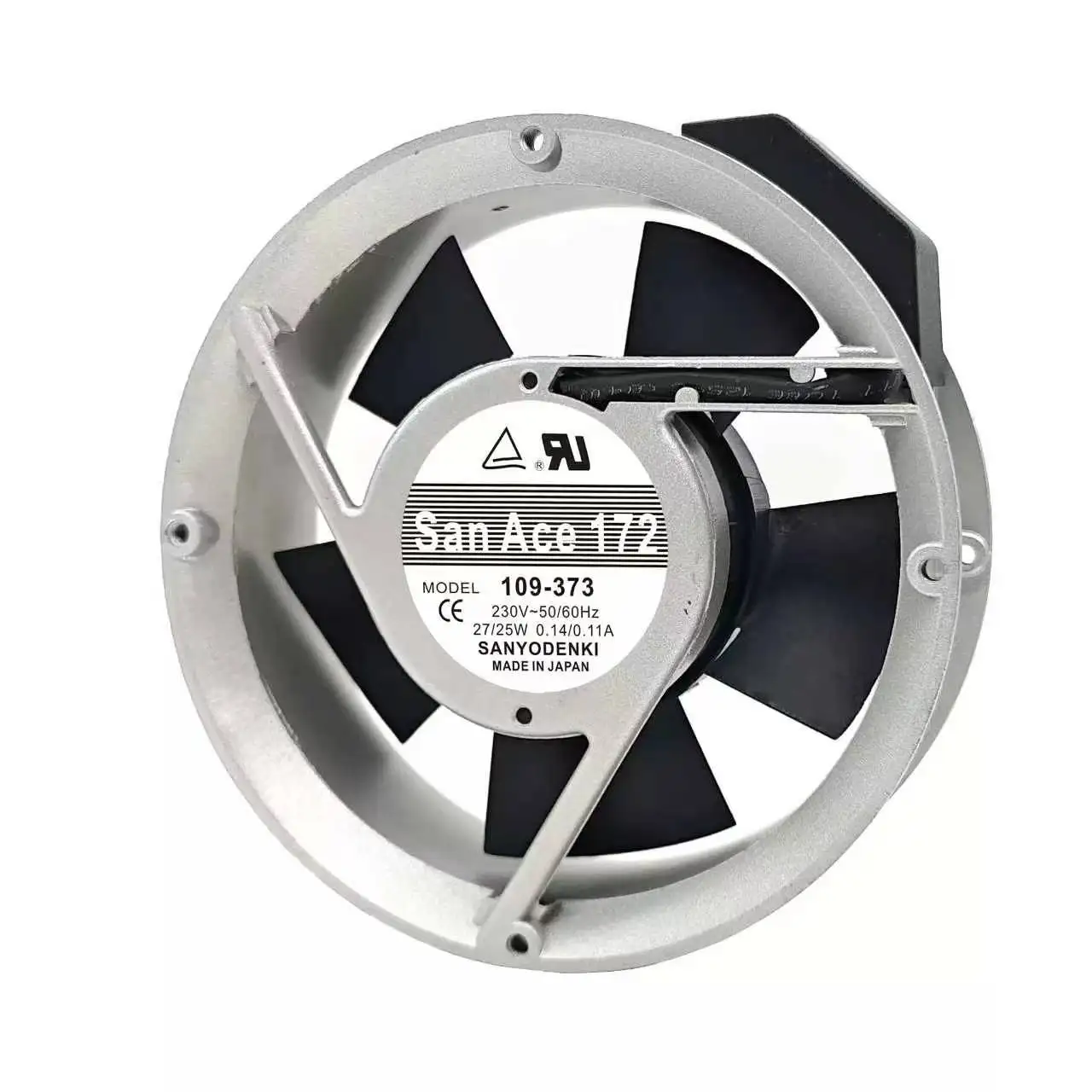 SLIDER 109-373 AC 230V 27W 17251 172x51mm Metal Frame Cooling Fan Industrial Cabinet Axial Exhaust Cooler Replacement