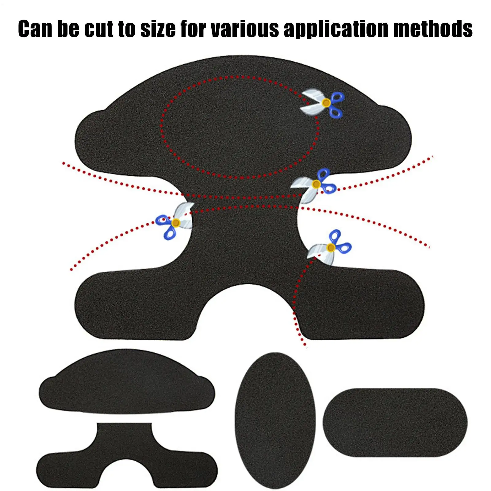 

Накладки на голени для лыжных ботинок, 10 шт., клейкие защитные накладки, режущие накладки на пятки для лыжных ботинок из ЭВА для женщин, взрослых, студентов, спортсменов, начинающих