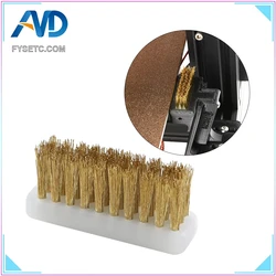 FYSETC 3D Printer Cleaner Tool Copper Wire Toothbrush for Nozzle Block Hotend Cleaning Hot Bed Cleaning Parts for Voron prusa