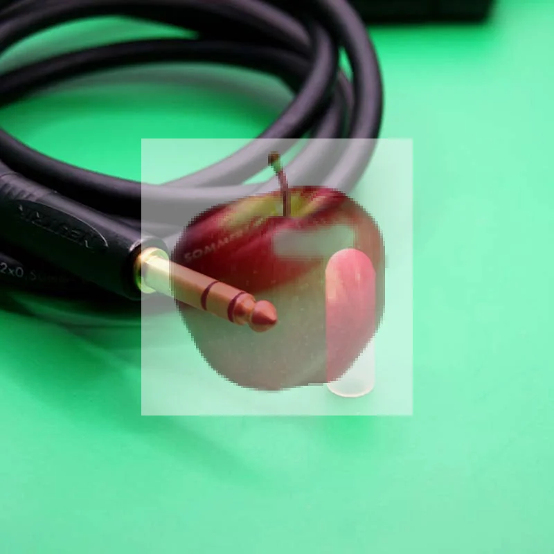 Professional 6.35mm Silicone Headphone Jack Cap Electronic Accessories 1PC