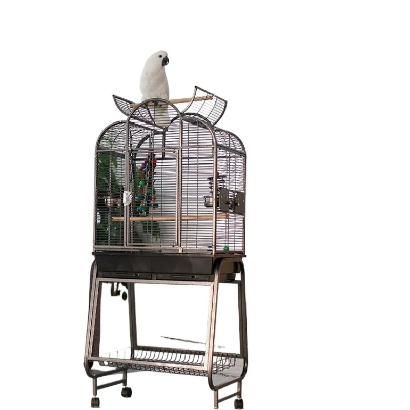 

Birdcage square open top anti-unlocking low carbon steel