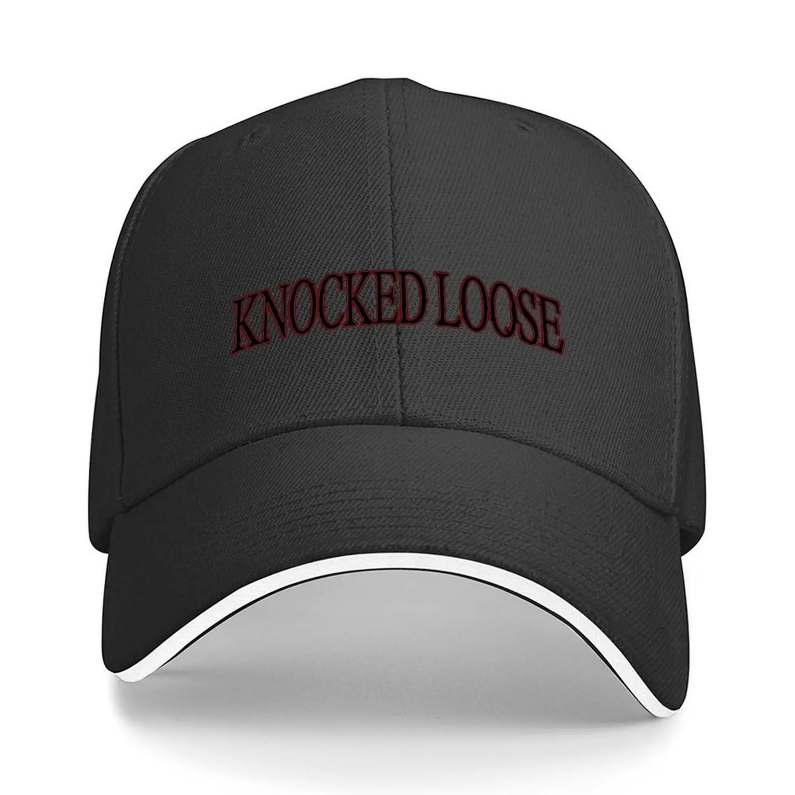 

knocked loose logo Baseball Cap Ball Cap Gentleman Hat Luxury Man Hat Hat Baseball Cap Girl Men's