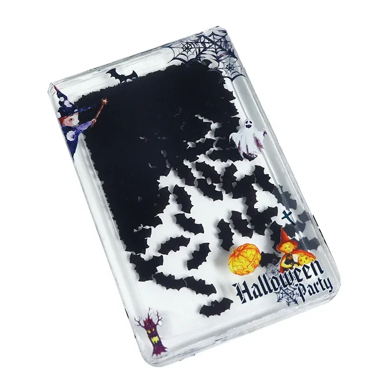 10 g/borsa Halloween Bat paillettes resina Shaker Filler Tiny Black Glitter Flakes artigianato accessori fai da te stampi in resina epossidica