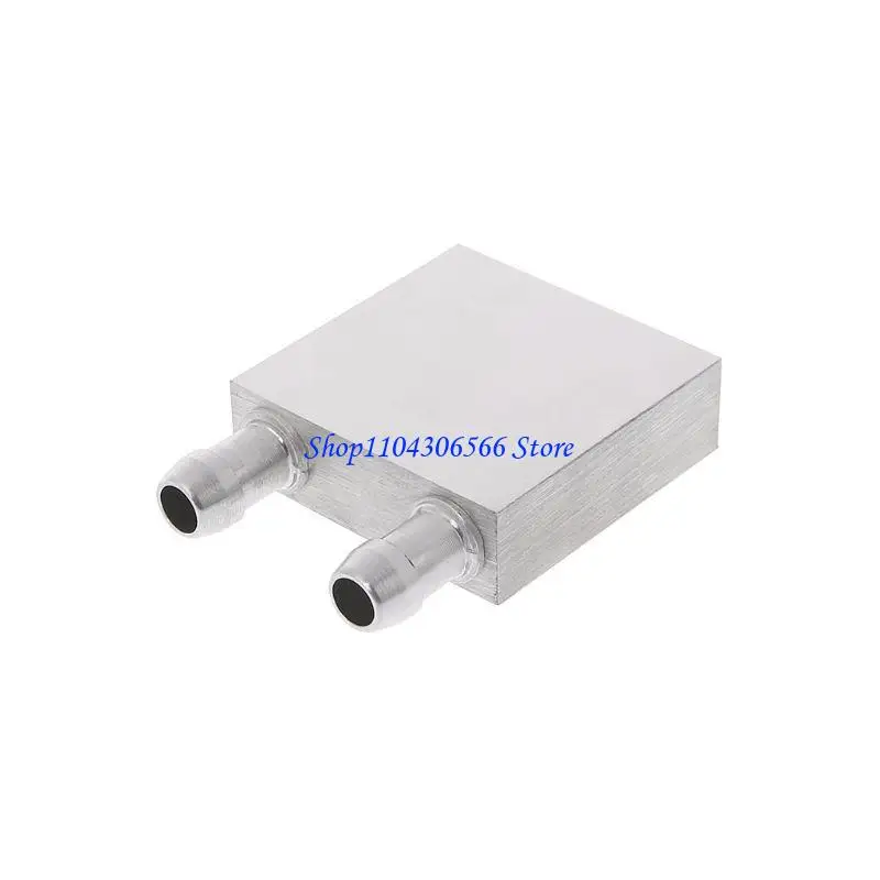 

02DD Multi Size Aluminum Water Cooling Block Heat Sink System For PC Laptop CPU 40x120mm 40x80 40x160 40x180 40x40 40x240mm