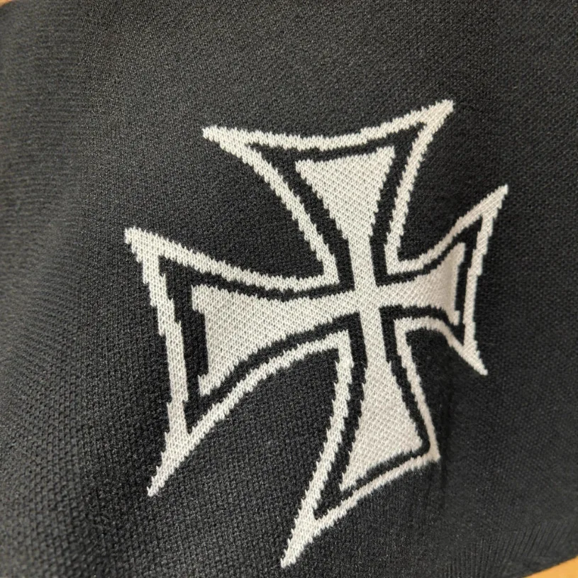 Suéter negro West Coast Choppers Project G/R para hombre y mujer, sudaderas de punto con cuello redondo de la mejor calidad