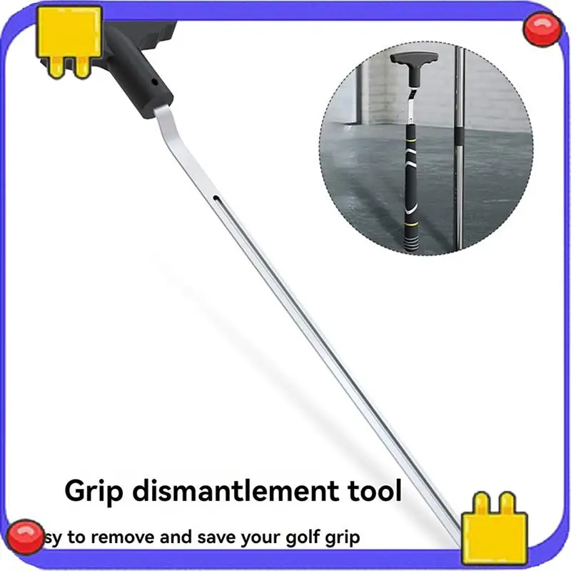 

2PCS Golf Grip Removal Tool V-Groove Grip Remover Saver Grip Remover Gripping Tool Protective Grip For Outdoor Sports
