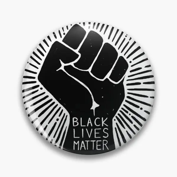 Black Lives Matter  Soft Button Pin Lapel Pin Cartoon Lover Creative Metal Badge Hat Women Collar Clothes Gift Funny Cute