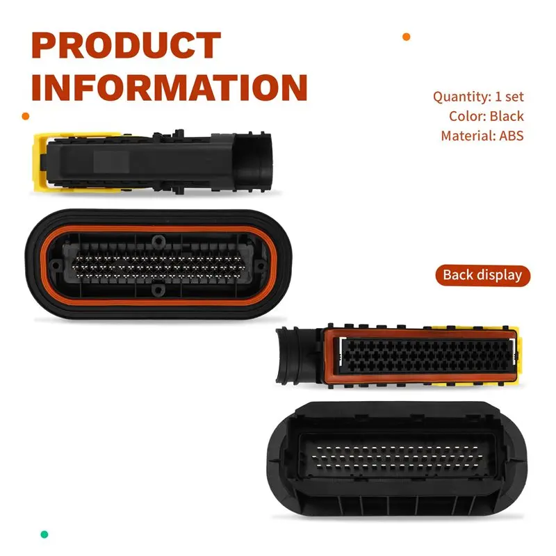 2X 2-967677-1 1718248-1 55Pin Auto Connector Module Truck ECU Plug DJ7552-3.5-21 A4574434140 A0084462840 For Benz