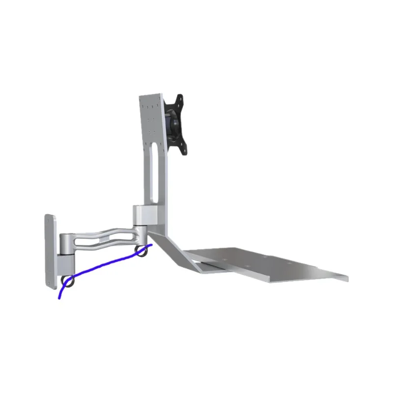 

Monitor keyboard integrated hanger mouse bracket 40 profile base industrial equipment supporting monitor bracket