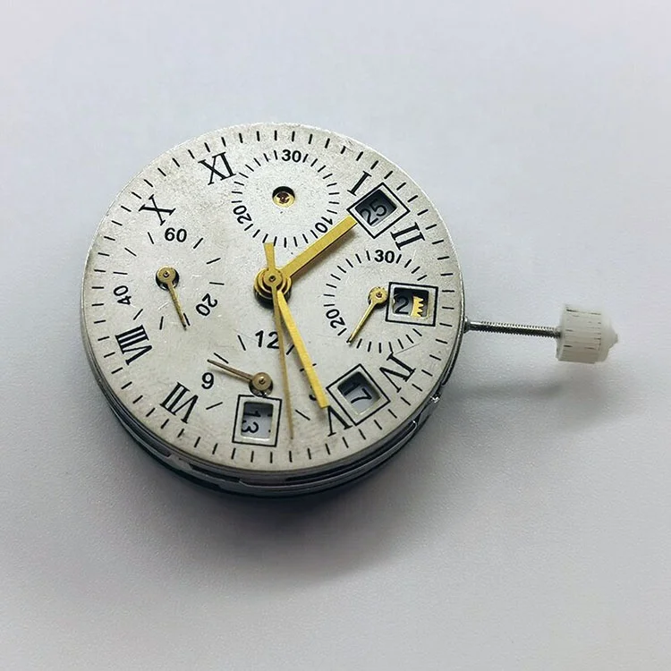 Chrono Movement 3LZF3-4 with 3-6-9 Sub Dials Layout Clone  ETA 7750