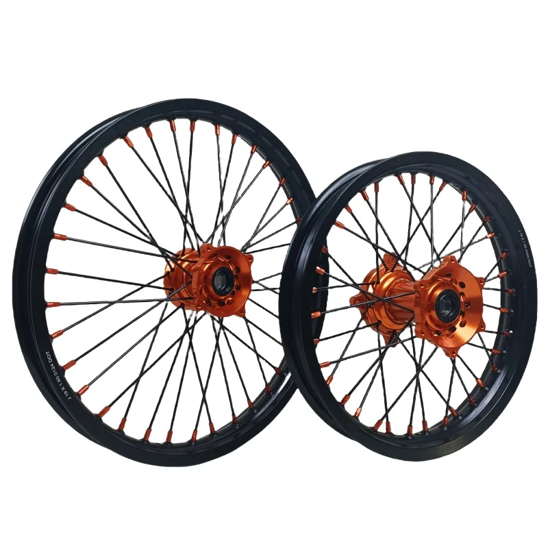 Best Price Fit TC 85 19*1.6/16*1.85 Inch Wheel Set Motocross Dirt Bike Supermotard Wheels