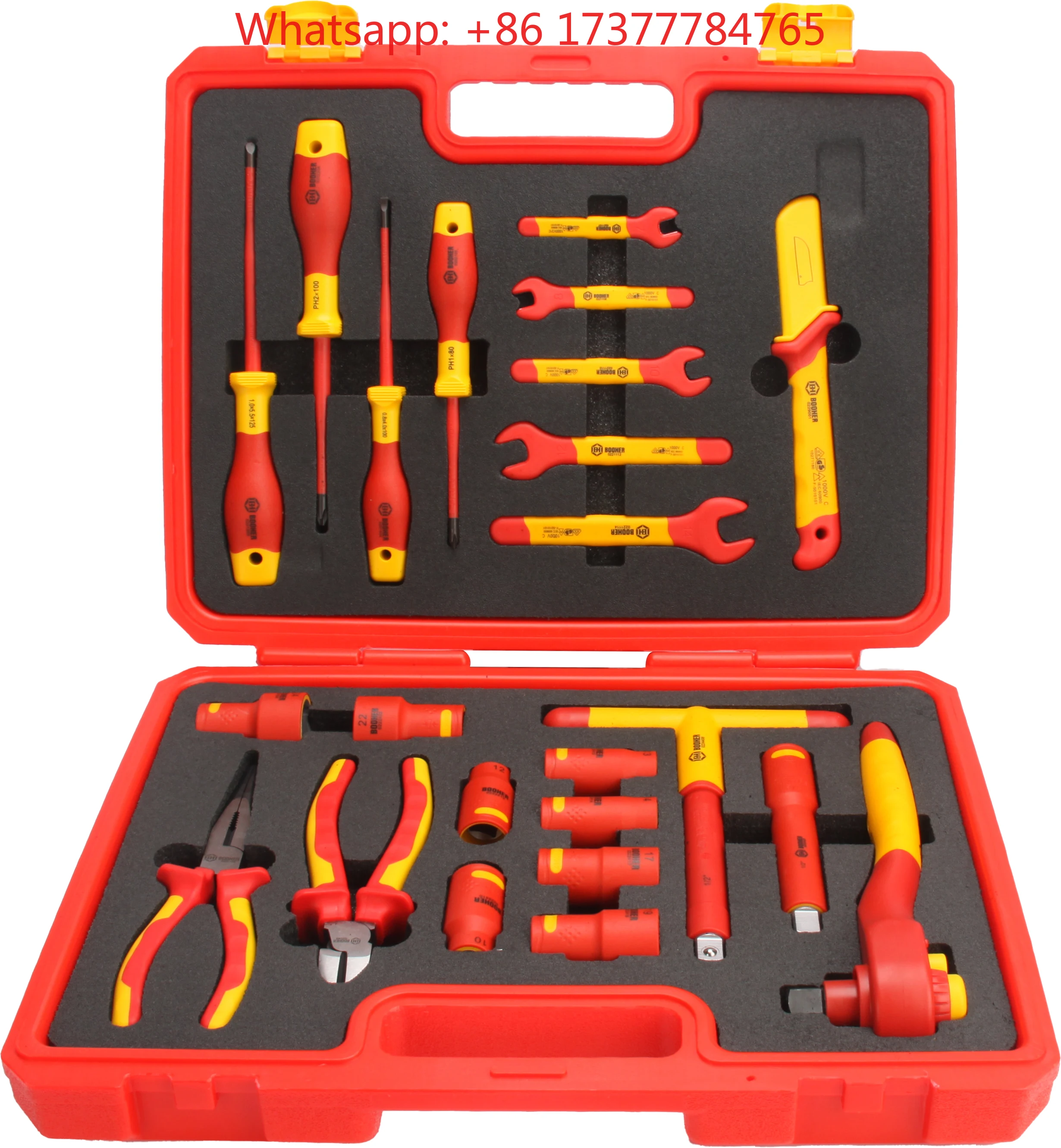 1000V Insulated Screwdriver Pliers Tool Set 24Pcs Top Selling Repair Kit