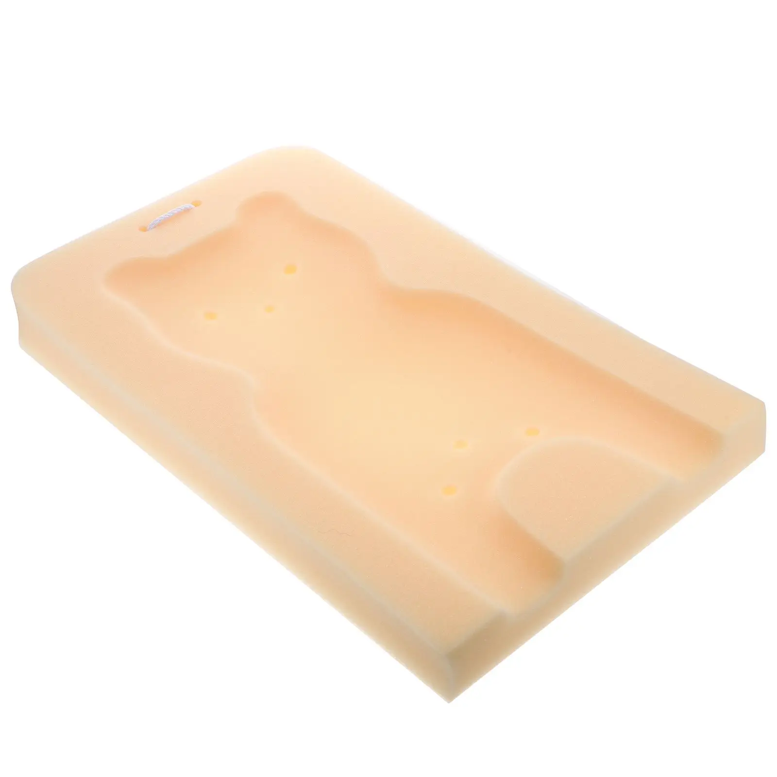 

Baby Sponge Mat Infant Foam Cushion Quick Dry Cartoon Shape Bath Supplies Newborn Bathtub Seat Bath Ball Brush Scrubber