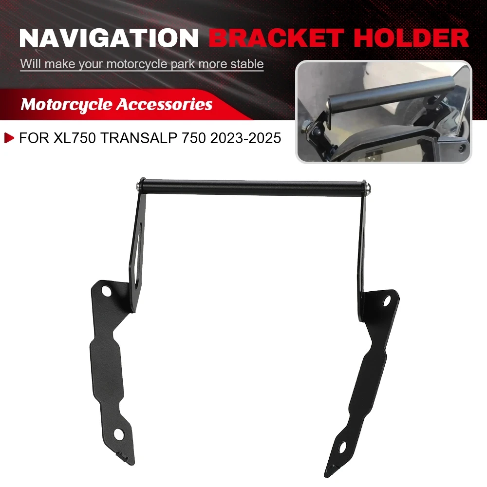 

Accessories GPS Smart Phone Navigation Mount Mounting Bracket Adapter XL750 Transalp For Honda XL750 TRANSALP 750 2023-2024-2025