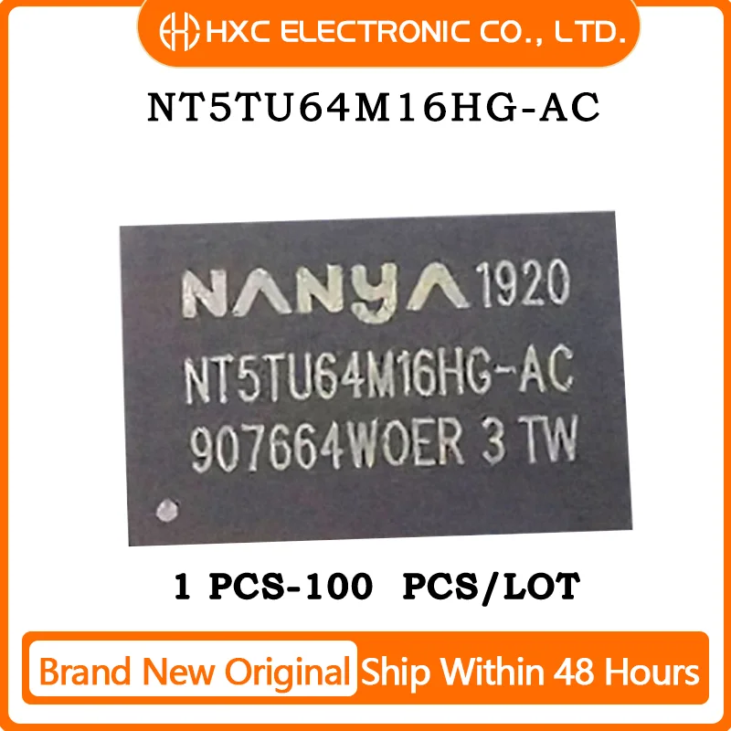 

Бесплатная доставка, 1 шт./10 шт./50 шт./100 шт., новинка от бренда NT5TU64M16HG-AC