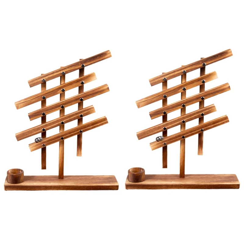 HOT-Ball Falling Toys, Balance Beam Toys, Wooden Balance Ball Falling Toys, Early Childhood Education Games