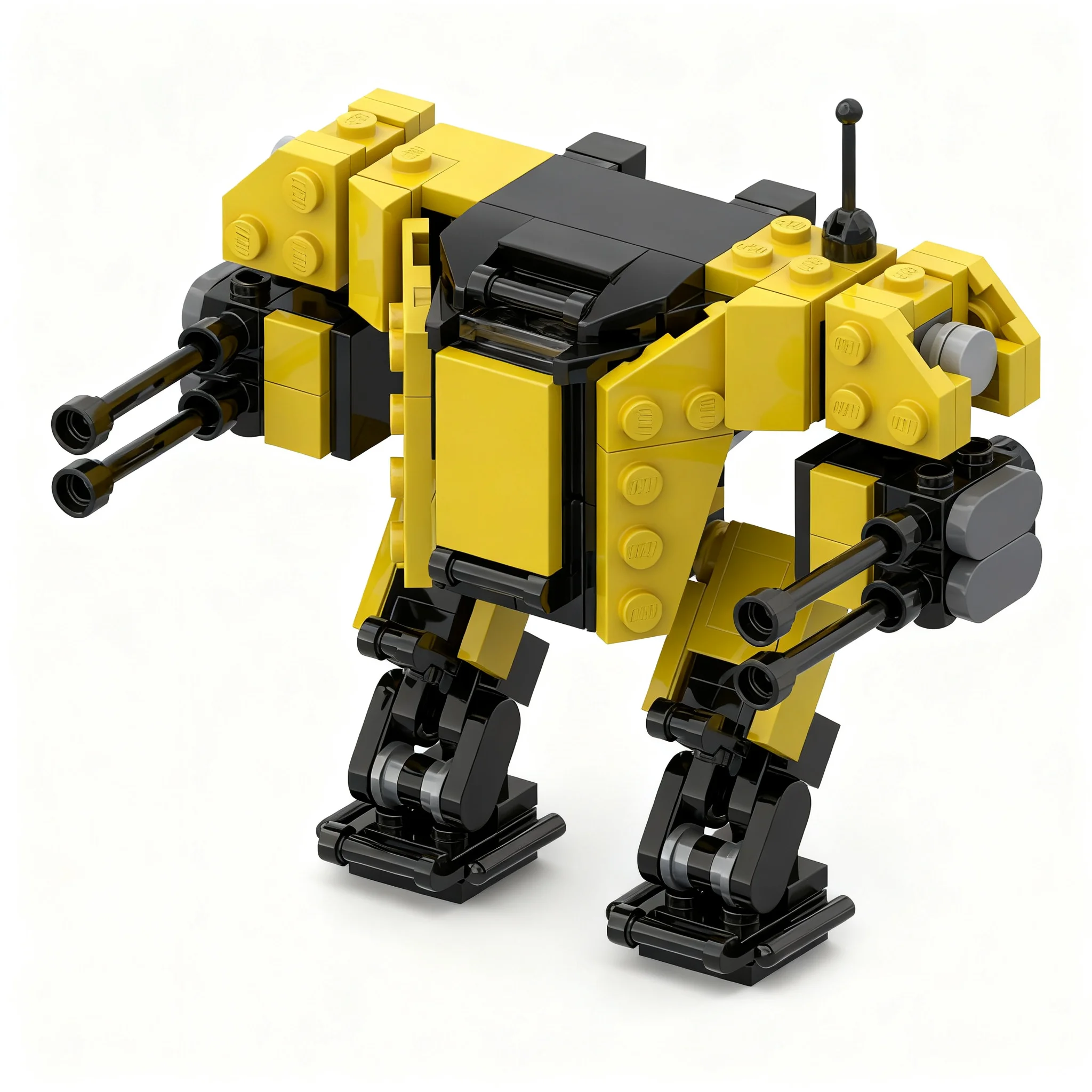 170pcs MOC Helldivers Emancipator Patriot Mechs Model Building Blocks Architecture Christmas Gift Toys Brick Idea Collection