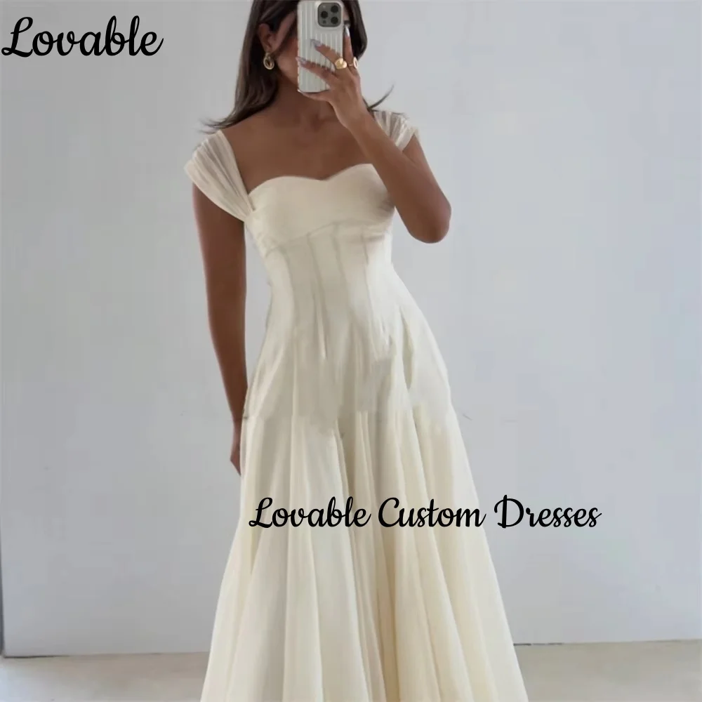 Custom A-Line Wedding Dress - usage example