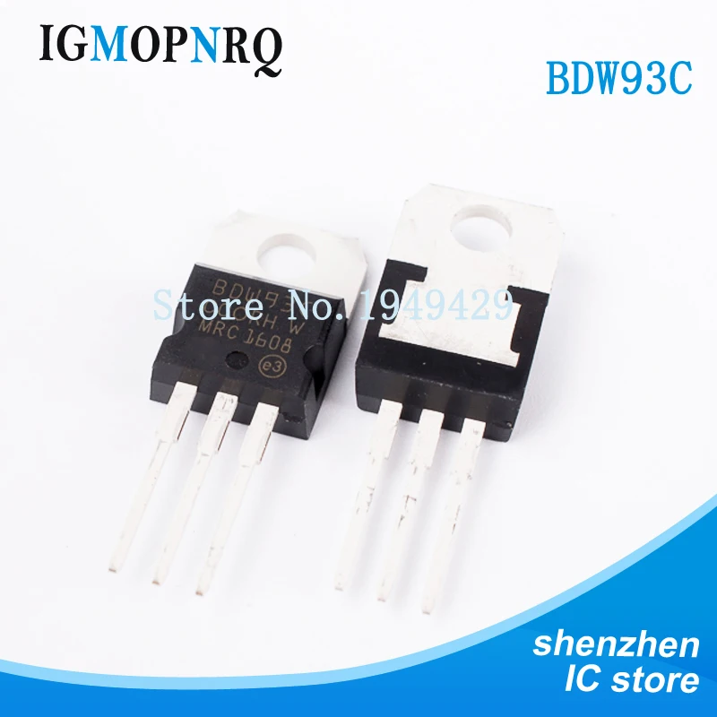 10PCS BDW93C TO-220… - image