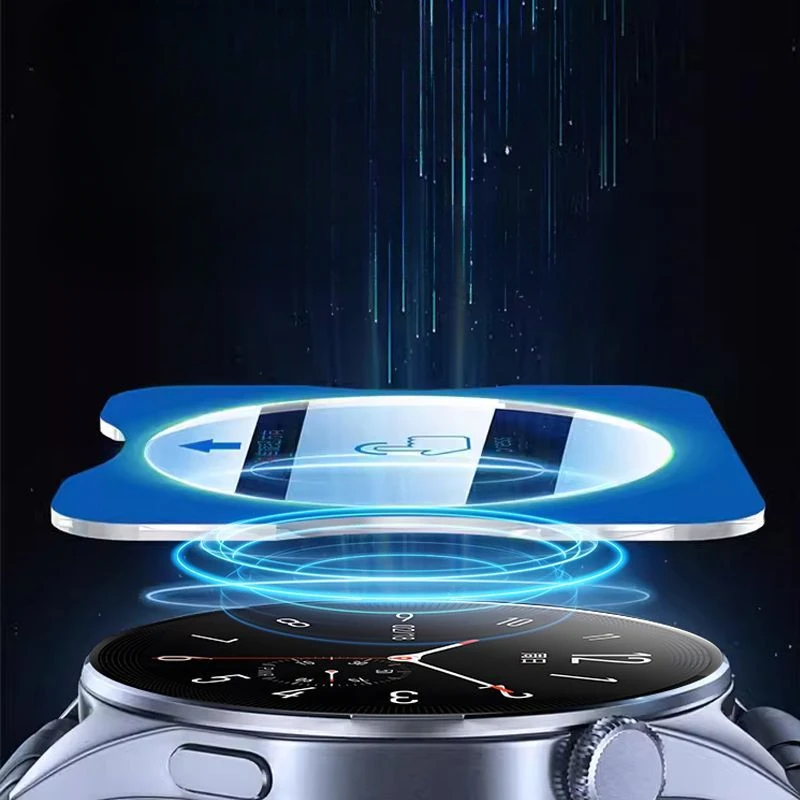 HD Tempered Glass for Vivo Watch 2 Screen Protector Protective Glass Film with Locator Installation