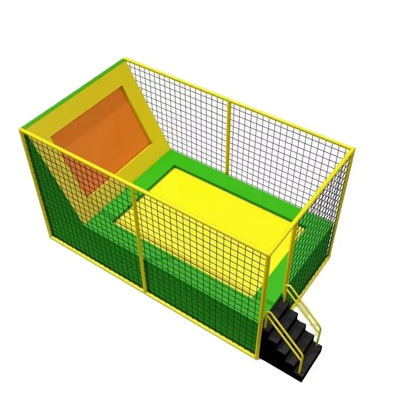 Customized Indoor Trampoline Park Protective Net Factory Price for Kids Bigjoys BJ-TP29 Trampoline Playground Equipment for