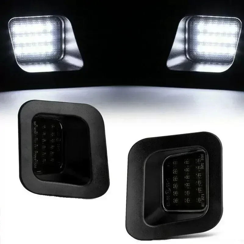 

2PCS 12v Led License Plate Light Car Number Warning Lamp Tuning Accessories For Dodge RAM 1500 2500 3500 2003-2018 500 Classic