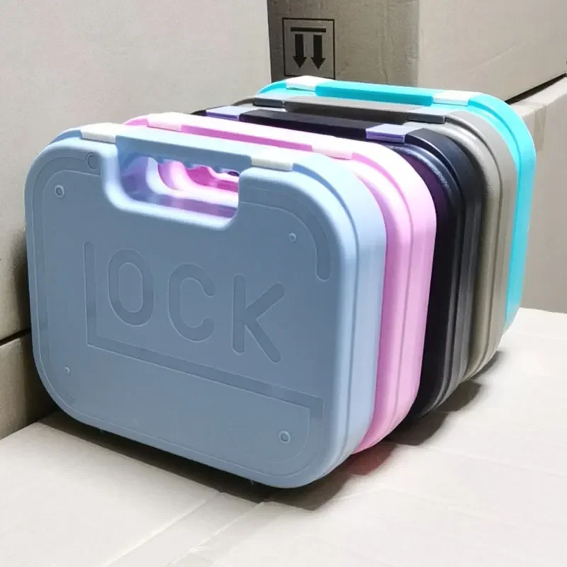 Tactical Glock Pistol Suitcase Safety Storage Carrying Box for GLOCK Kublai Hunting Gun Accessories Safety Storage Hard Case