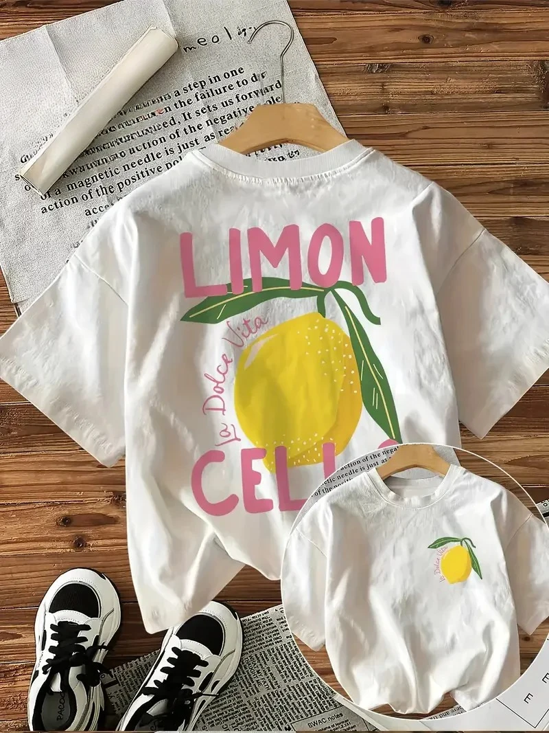 

Lemon Y2k LIMON Cello T-Shirts Female Funny T Shirts Egirl Fashion Stretwear Graphic Tees Tops Women Clothing