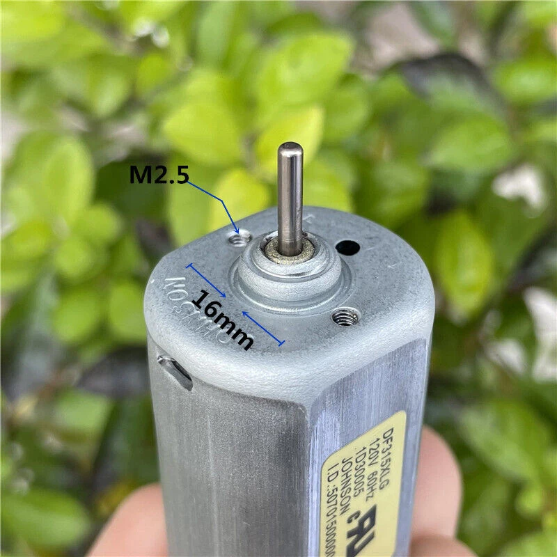 JOHNSON DF315XLG DC 120V 1D30011 I.D.507015000000 Electric Rotary Motor for Water Flosser Motor Teeth Washing Machine