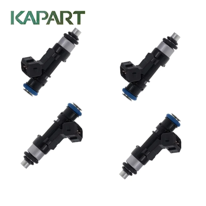 

4pcs 0280158284 Fuel Injector Nozzle fit for Ford Fiesta 1.6L I4 Flex L4 10-13 AE8E-BA EV14ES Renault LAGUNA 2001-2007